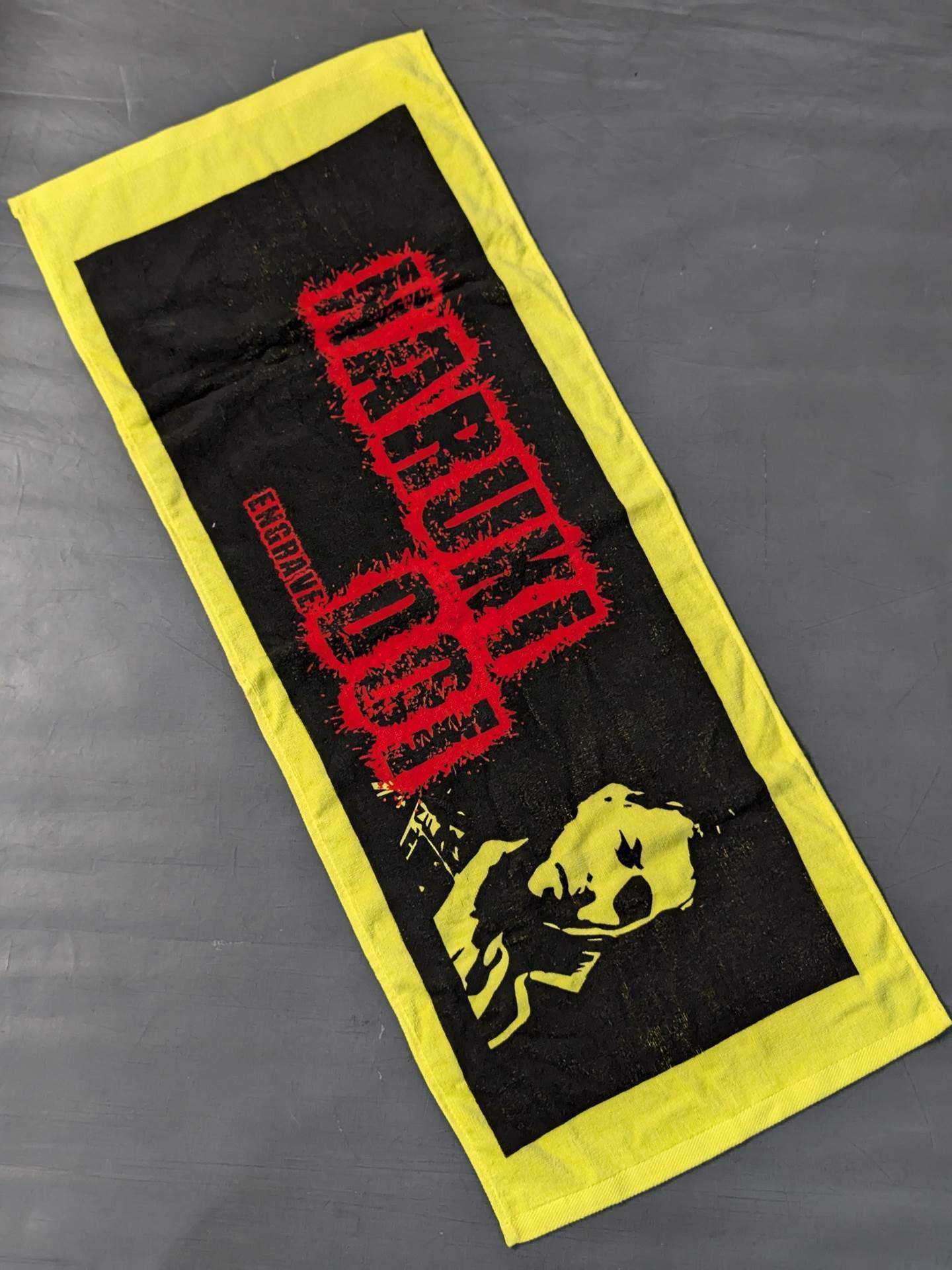 【直筆サイン入り】土井成樹 復帰記念 応援タオル