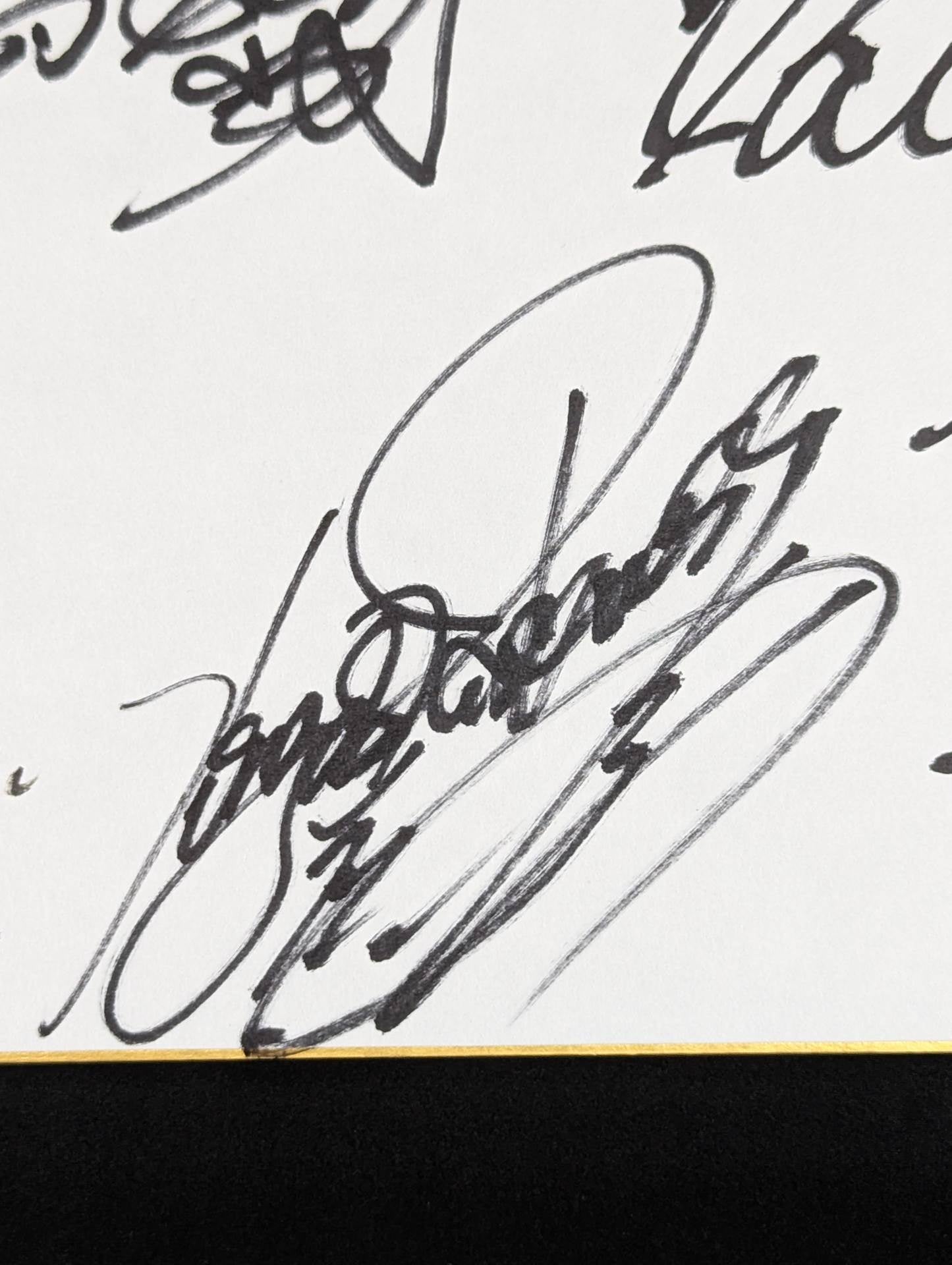 ★LOS INGOBERNABLES de JAPON★ 5選手寄せ書き