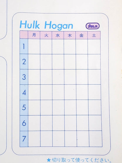 Hulk Hogan  Wrestler Cards(2)