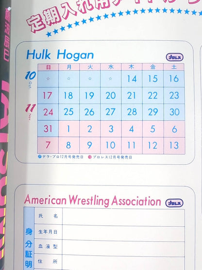 Hulk Hogan  Wrestler Cards(1)