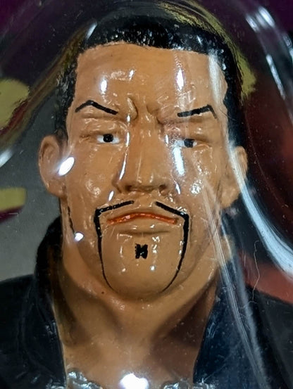 Masahiro Chono  (black gown + sunglasses)