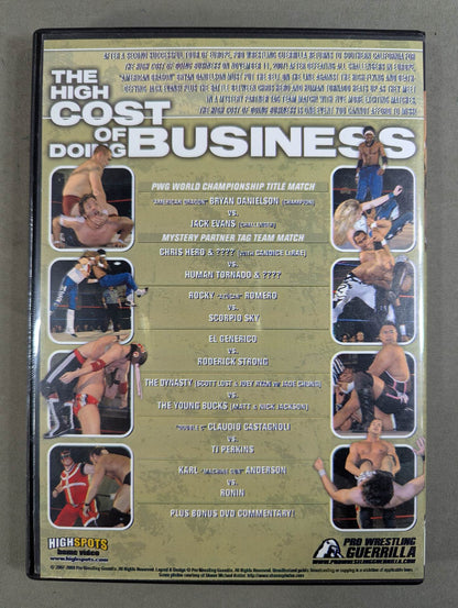 PWG THE HIGH COST OF DOING BUSINESS