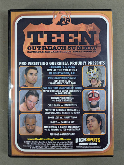 PWG TEEN OUTREACH SUMMIT