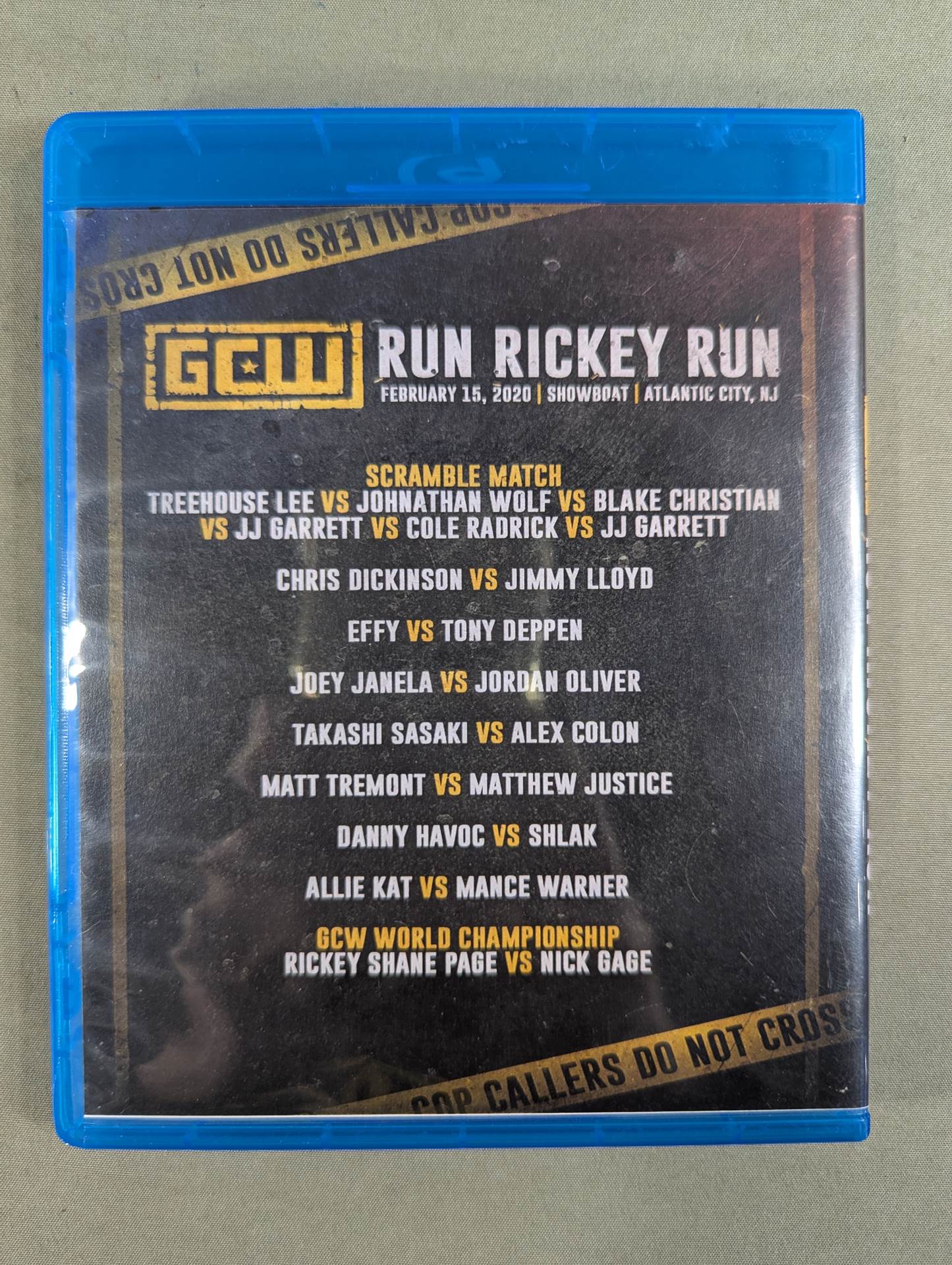 GCW RUN RICKEY RUN