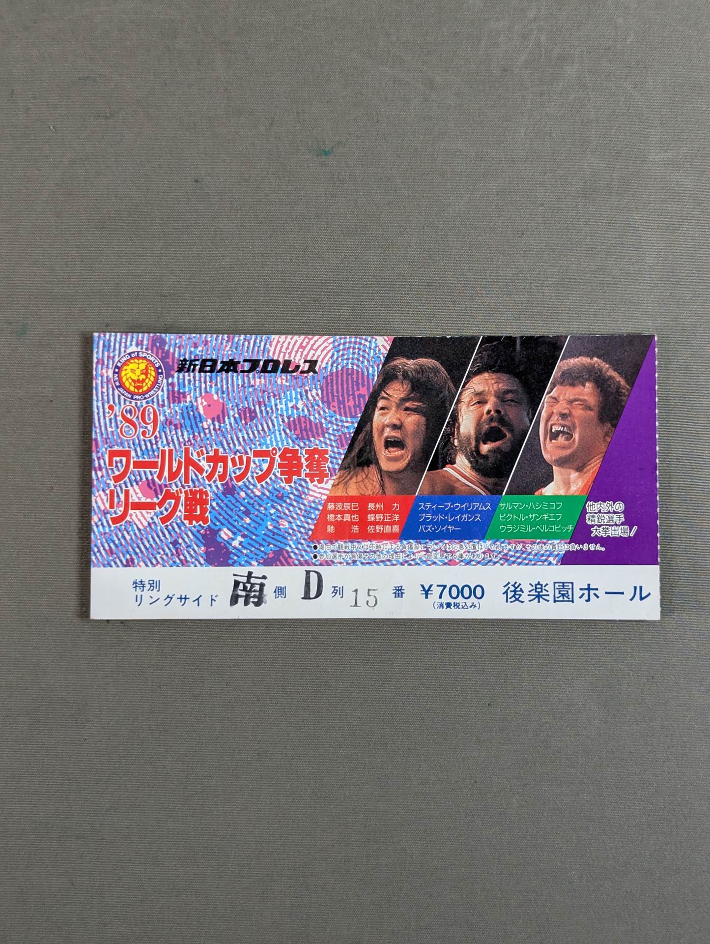89ワールドカップ争奪リーグ戦 – 闘道館