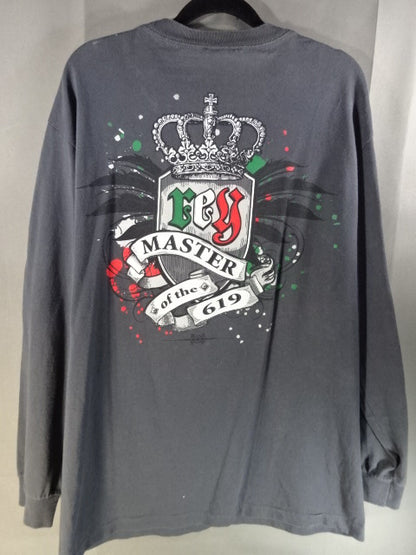 レイ・ミステリオ ロングスリーブTシャツ①(WWE(2007) / グレー)