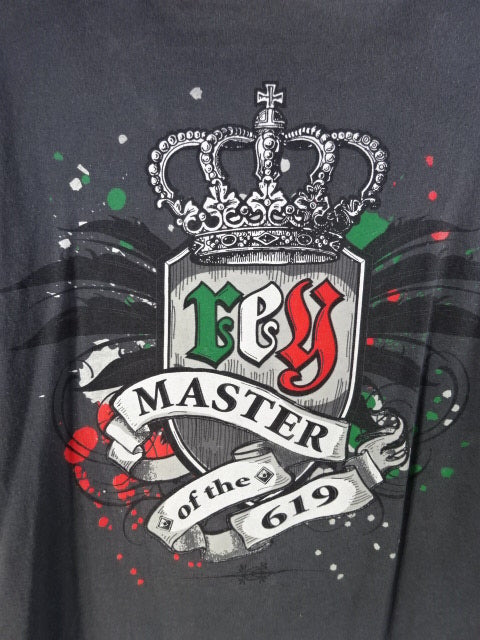 レイ・ミステリオ ロングスリーブTシャツ①(WWE(2007) / グレー)