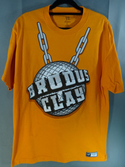 ブローダス・クレイ Tシャツ①(WWE(2011) / オレンジ)