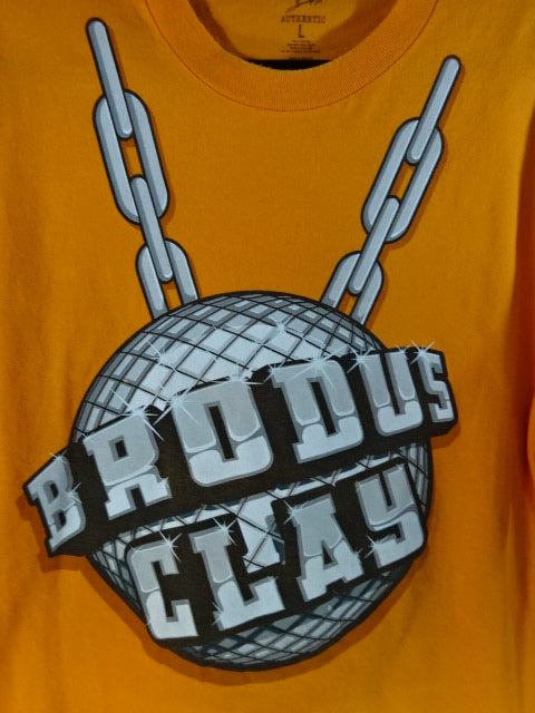 ブローダス・クレイ Tシャツ①(WWE(2011) / オレンジ)