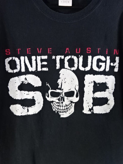 ストーンコールド・スティーブ・オースチン Tシャツ⑧(WWE / ブラック)
