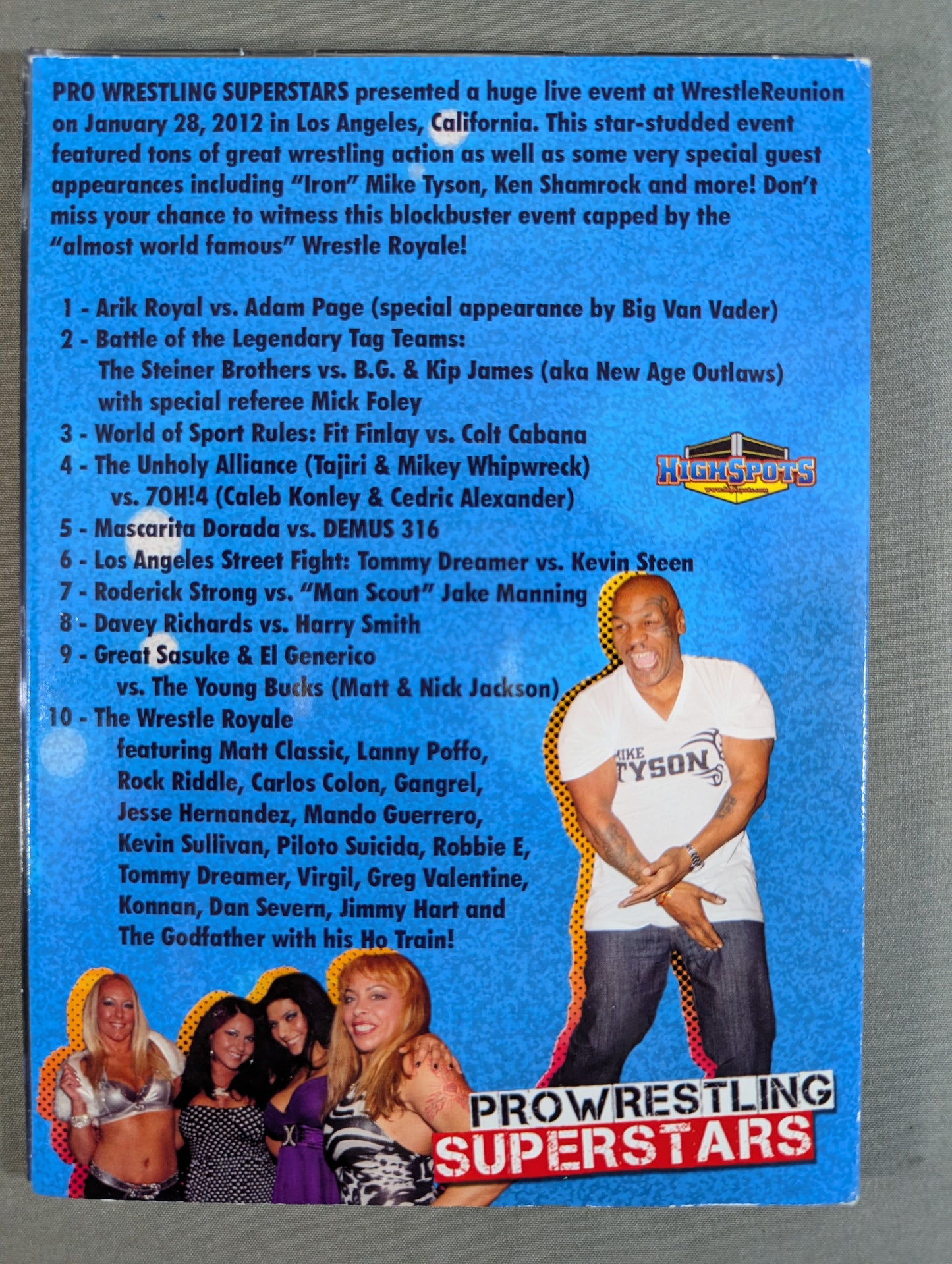 ★PRO WRESTLING SUPERSTARS★ WRESTLEREUNION WRESTLE ROYALE