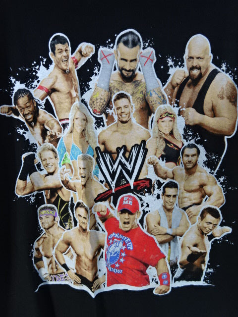 WWE LIVE JAPAN TOUR 2011 Tシャツ(WWE(2011) / ブラック)
