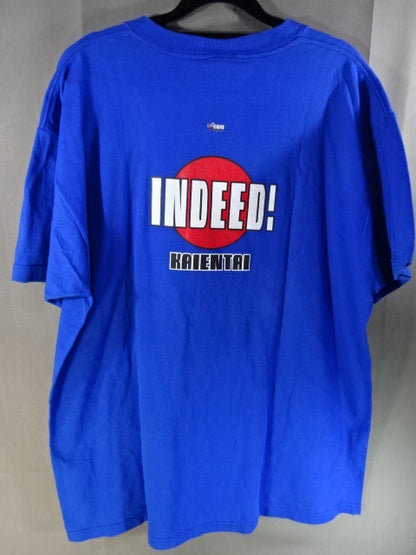 KAIENTAI ロゴTシャツ①(WWF / ブルー)