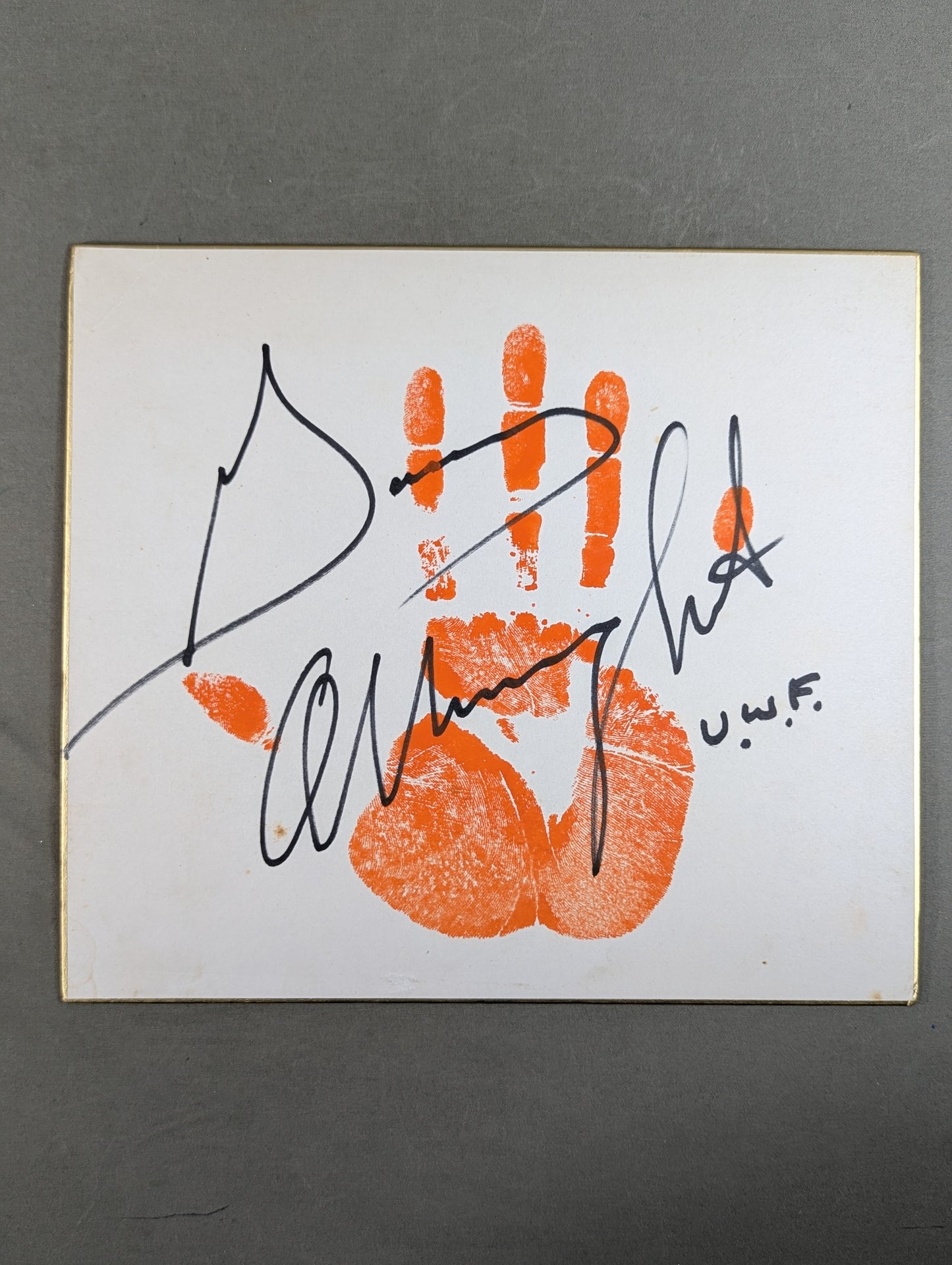 Gary Albright (ｗｉｔｈ handprint )