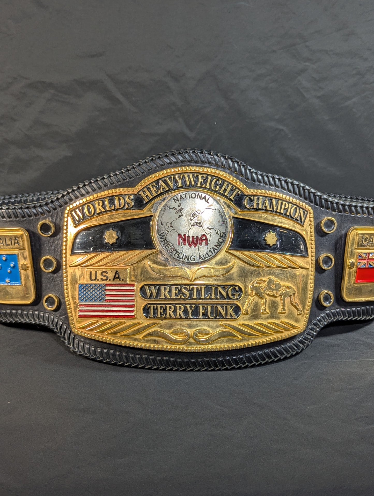 ★ 51st Champion Terry Funk ★ NWA World Heavyweight Championship Belt