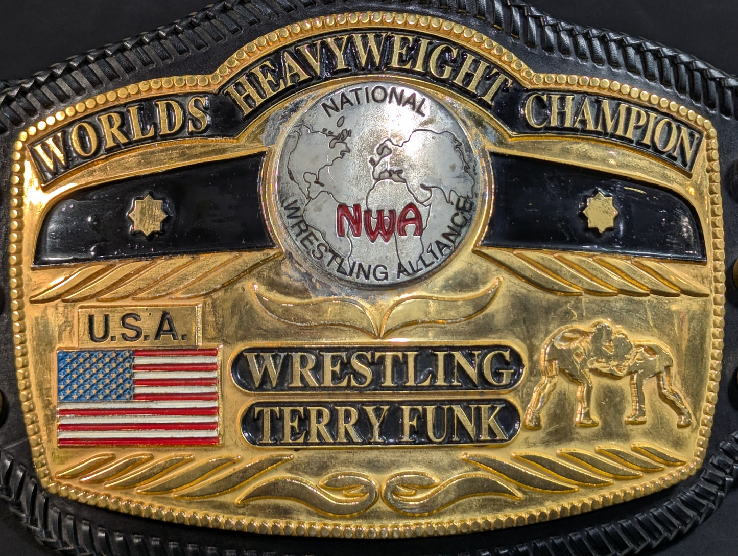 ★ 51st Champion Terry Funk ★ NWA World Heavyweight Championship Belt