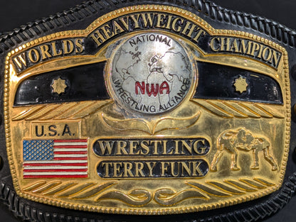 ★ 51st Champion Terry Funk ★ NWA World Heavyweight Championship Belt