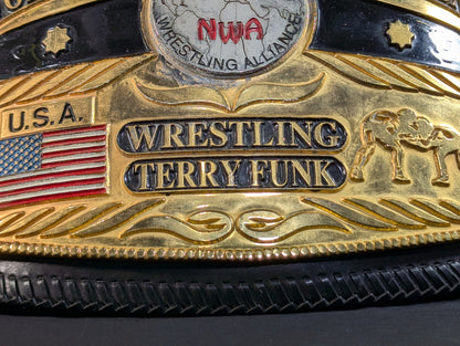 ★ 51st Champion Terry Funk ★ NWA World Heavyweight Championship Belt