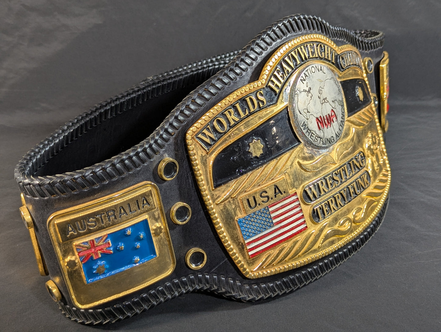 ★ 51st Champion Terry Funk ★ NWA World Heavyweight Championship Belt