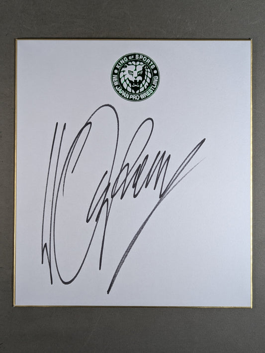 Will Ospreay  (Lion Mark Shikishi ( Autograph board ) )