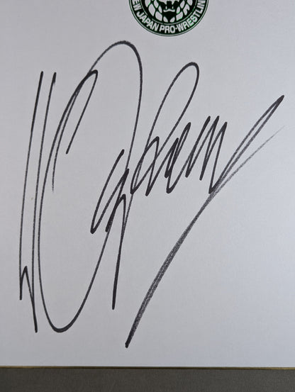 Will Ospreay  (Lion Mark Shikishi ( Autograph board ) )