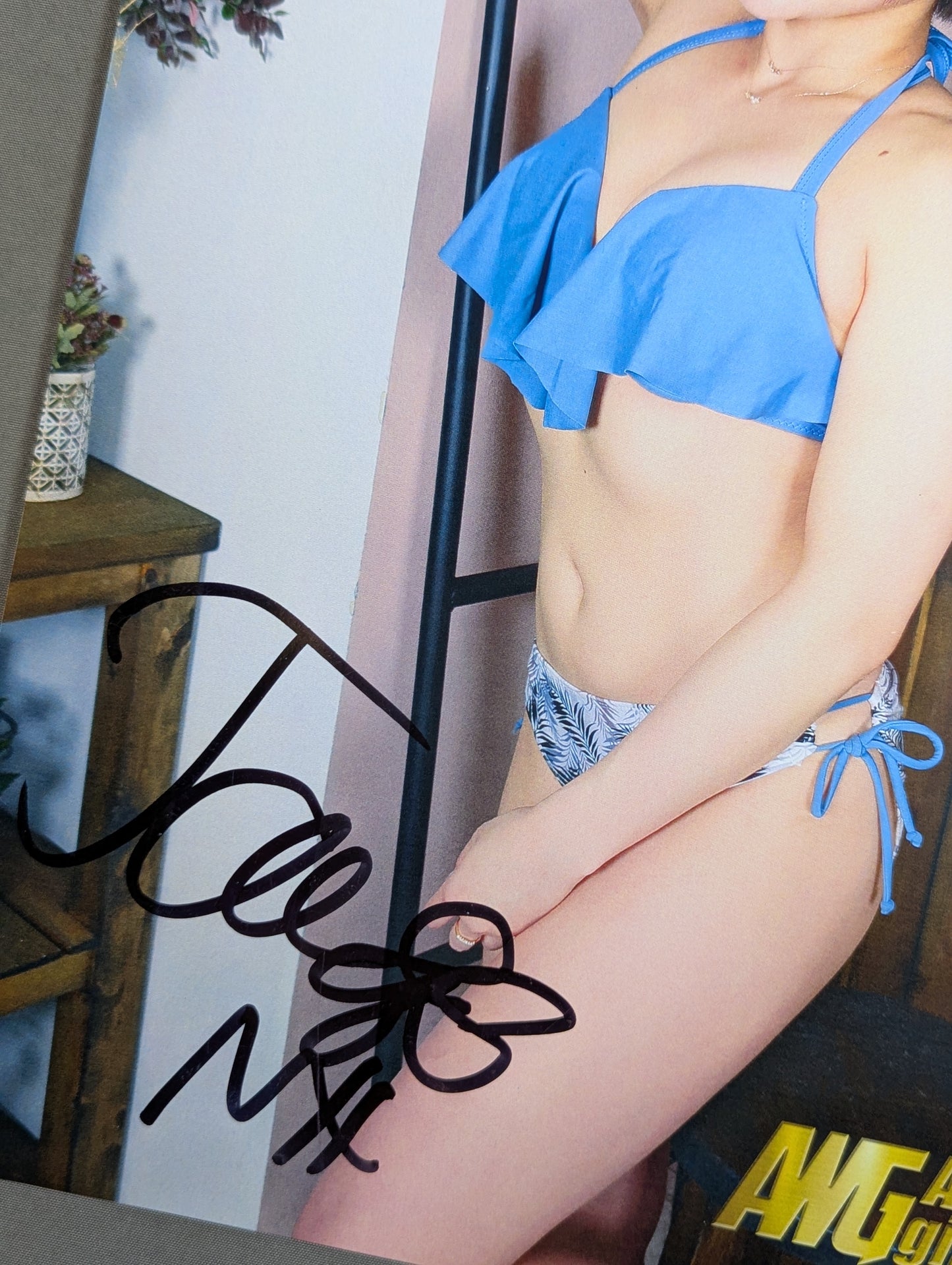 本間多恵 直筆サイン入りポートレート 2枚セット