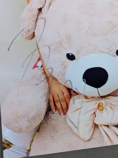 万喜なつみ(なつぽい) 直筆サイン入り ポートレート(C-5)