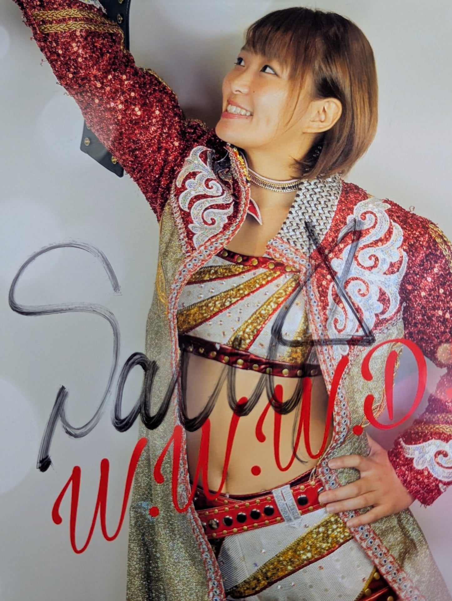 Sareee 直筆サイン入り ポートレート(D-6)