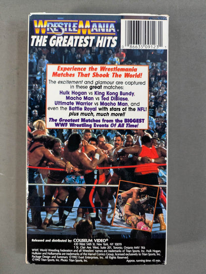 WWF WRESTLEMANIA THE GREATEST HITS