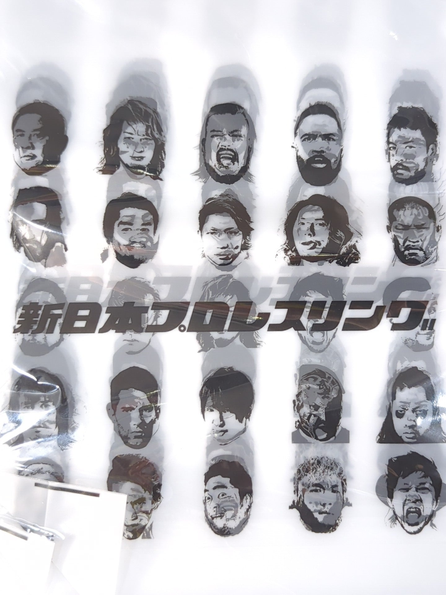 ★ASOKO de 新日本プロレス★ buggy柄 ビニール巾着セット