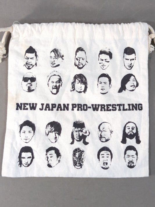 ★ASOKO de 新日本プロレス★ buggy柄 巾着