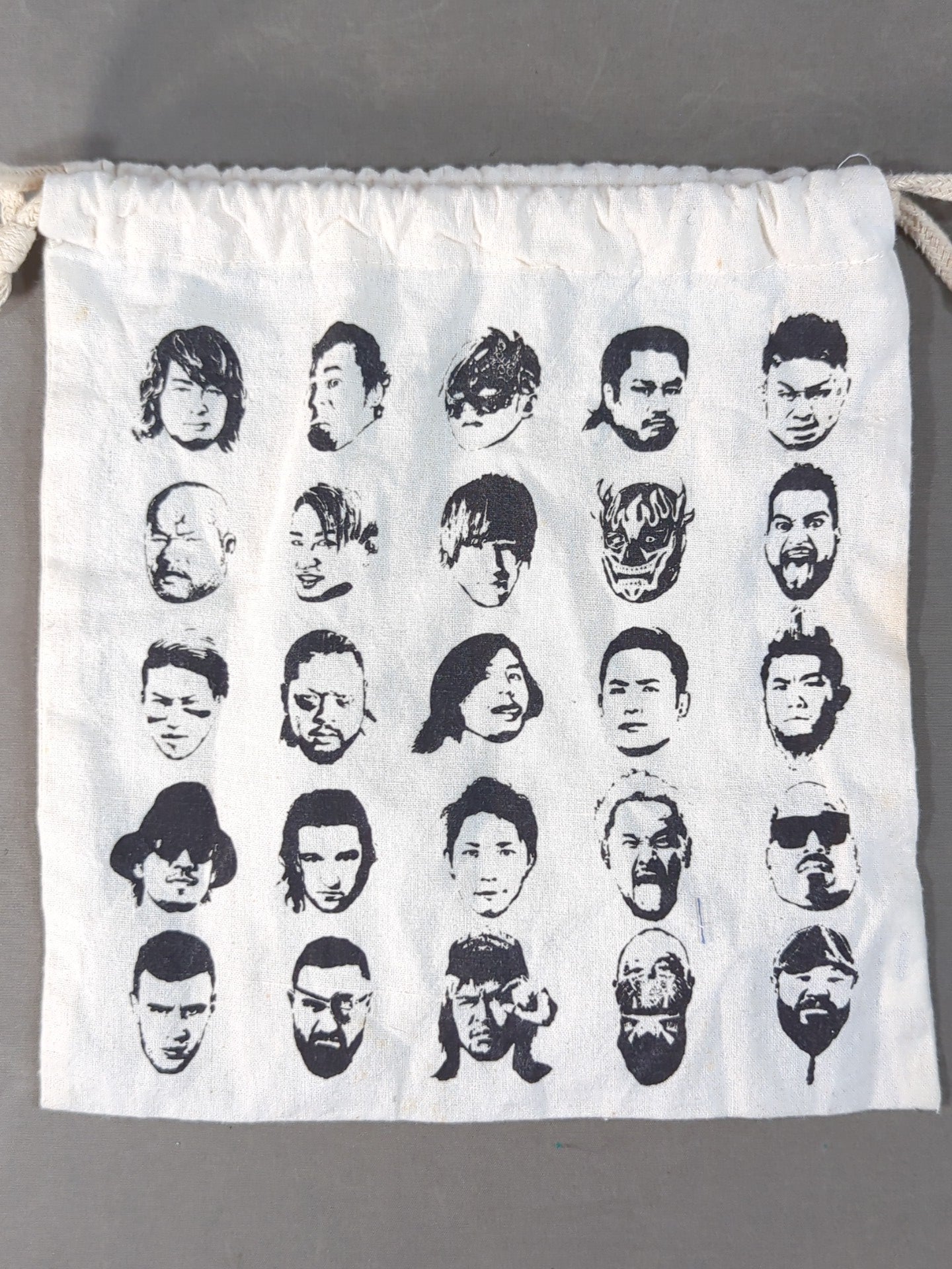 ★ASOKO de 新日本プロレス★ buggy柄 巾着