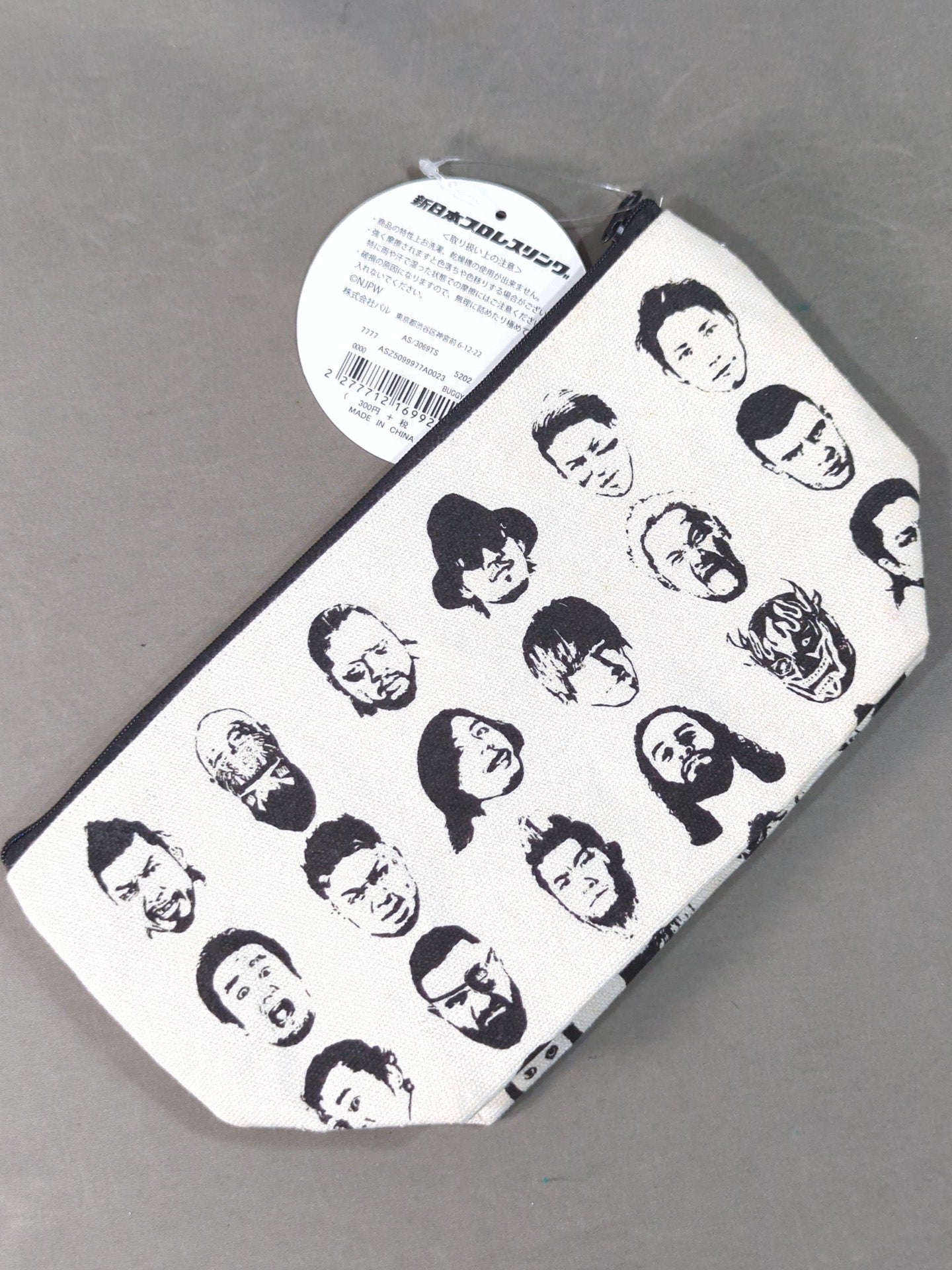 ★ASOKO de 新日本プロレス★ buggy柄 ポーチ