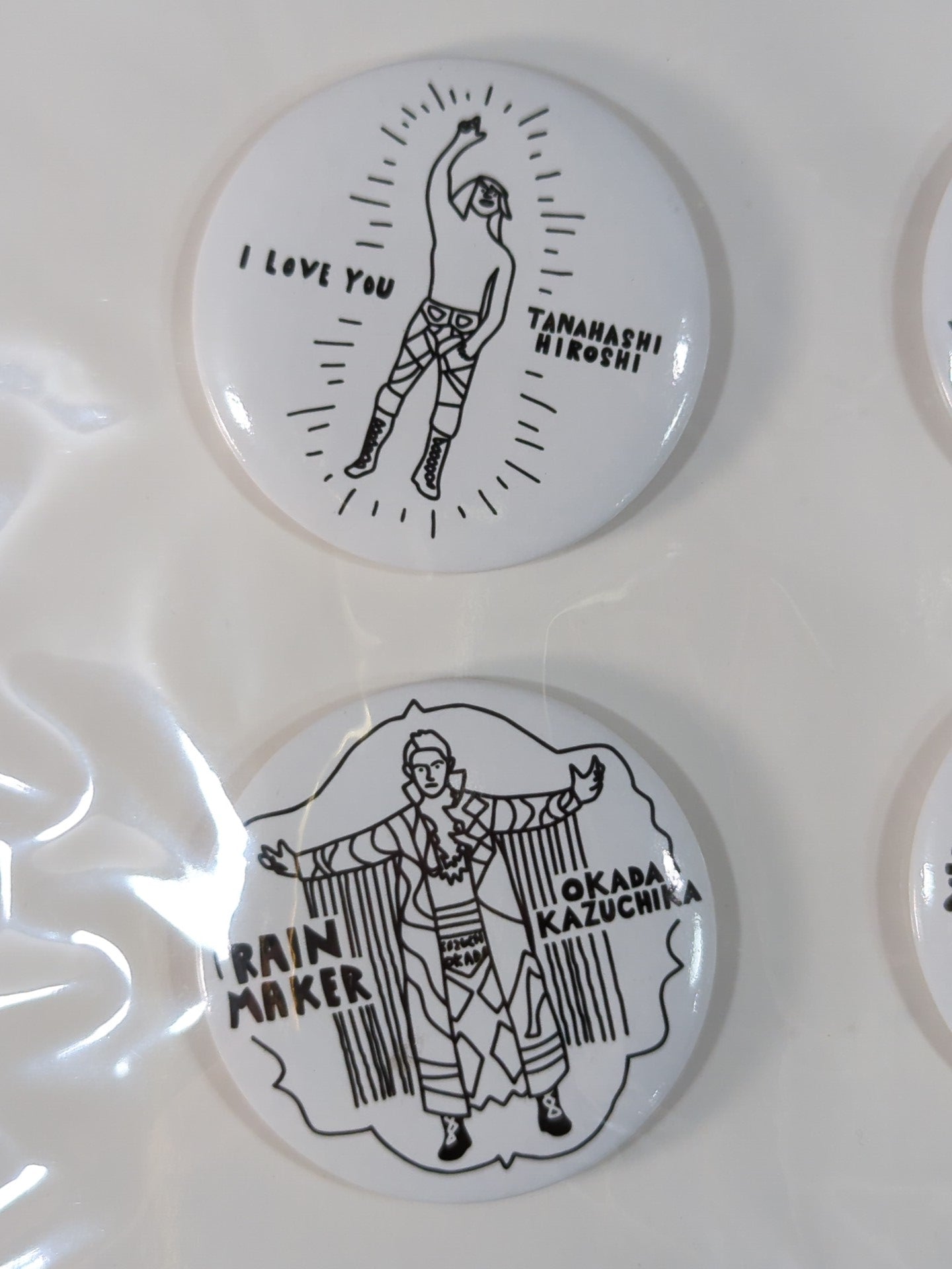 ★ASOKO de 新日本プロレス★ 缶バッジセット