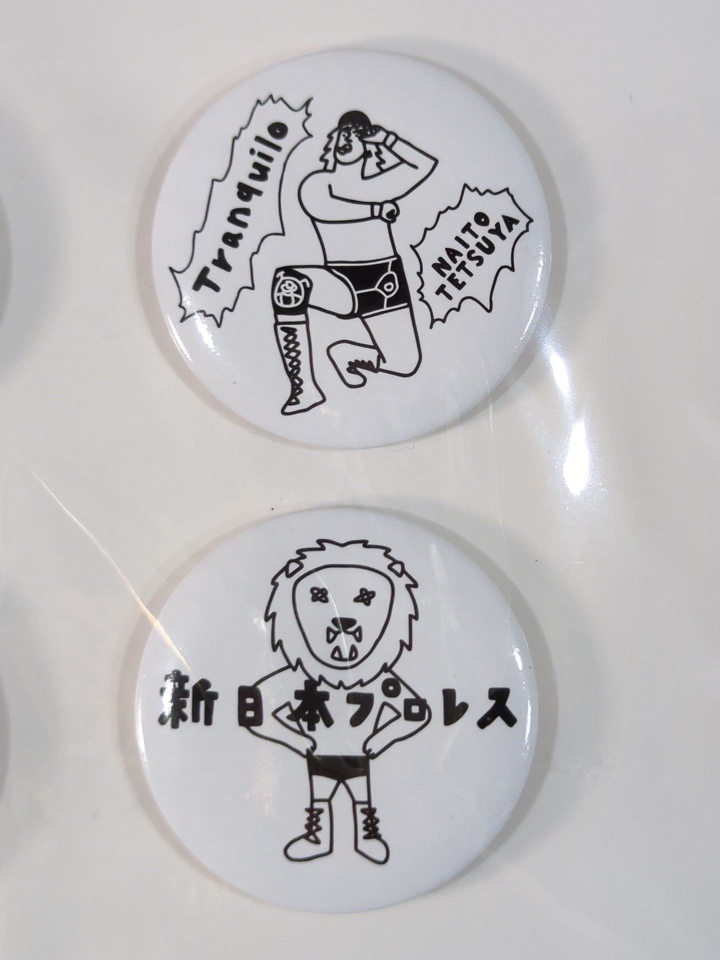 ★ASOKO de 新日本プロレス★ 缶バッジセット