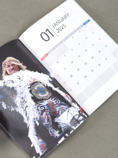 ★Team NJPW★ 棚橋弘至 2025年 スケジュール帳