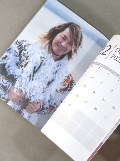 ★Team NJPW★ 棚橋弘至 2025年 スケジュール帳