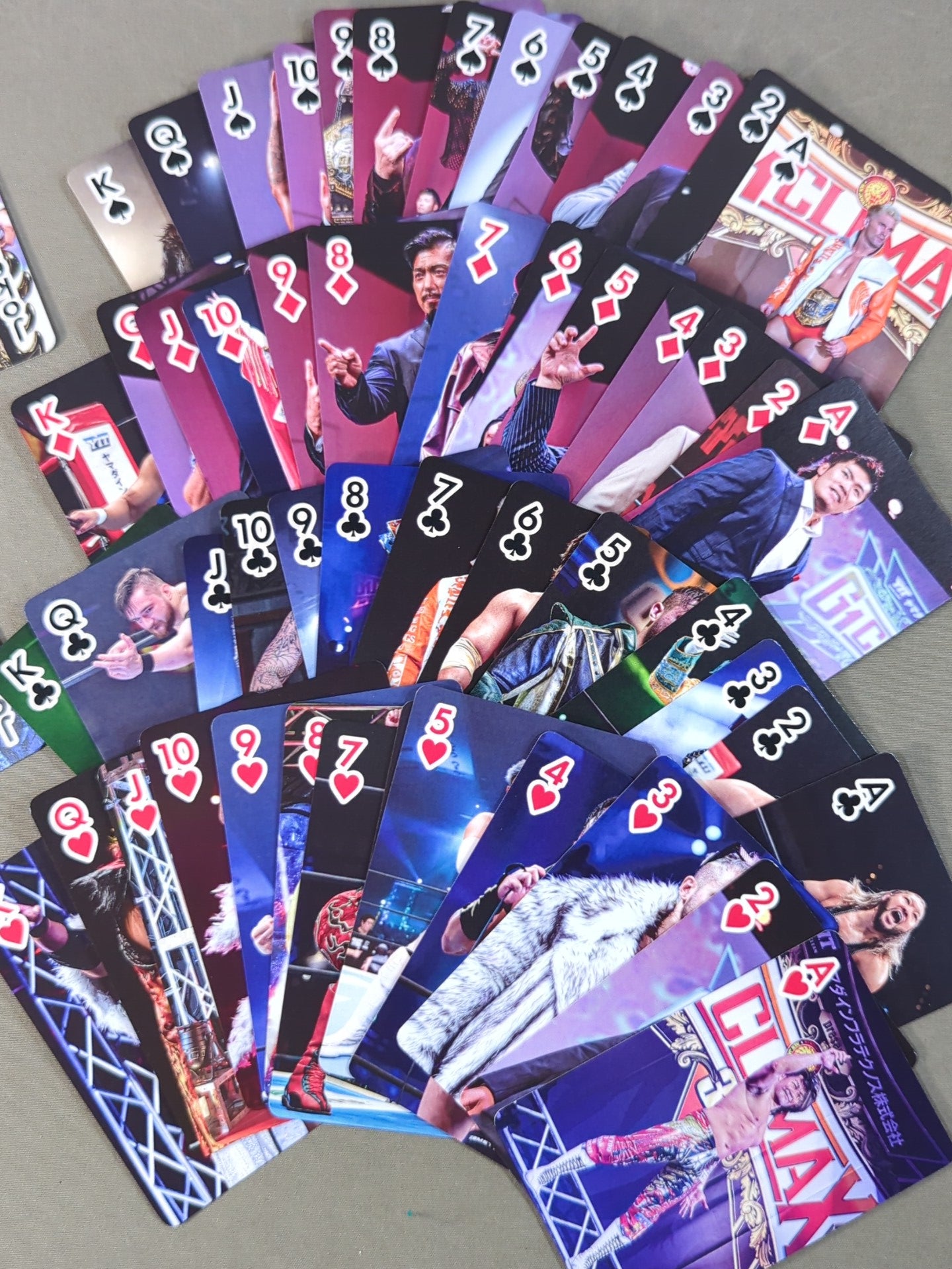 ★非売品★ 新日本プロレス「G1 CLIMAX 35」特製オリジナルトランプ