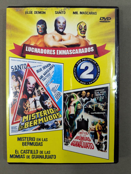 ★LUCHADORES ENMASCARADOS★ MISTERIO en las BERMUDAS ＆ EL CASTILIO de las MOMIAS de GUANAJUATO