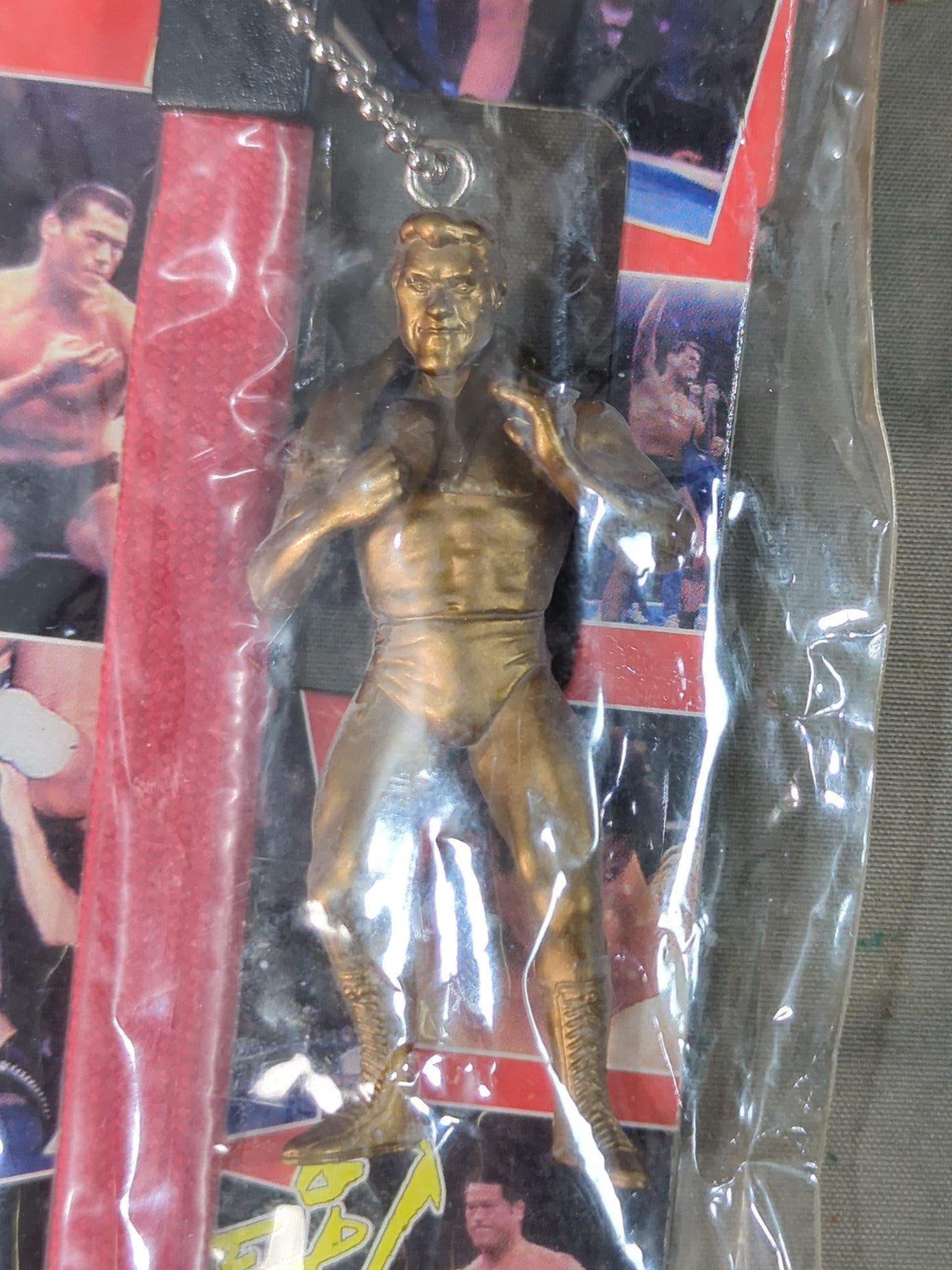 アントニオ猪木(黄金・ファイティングポーズ)闘魂ストラップ