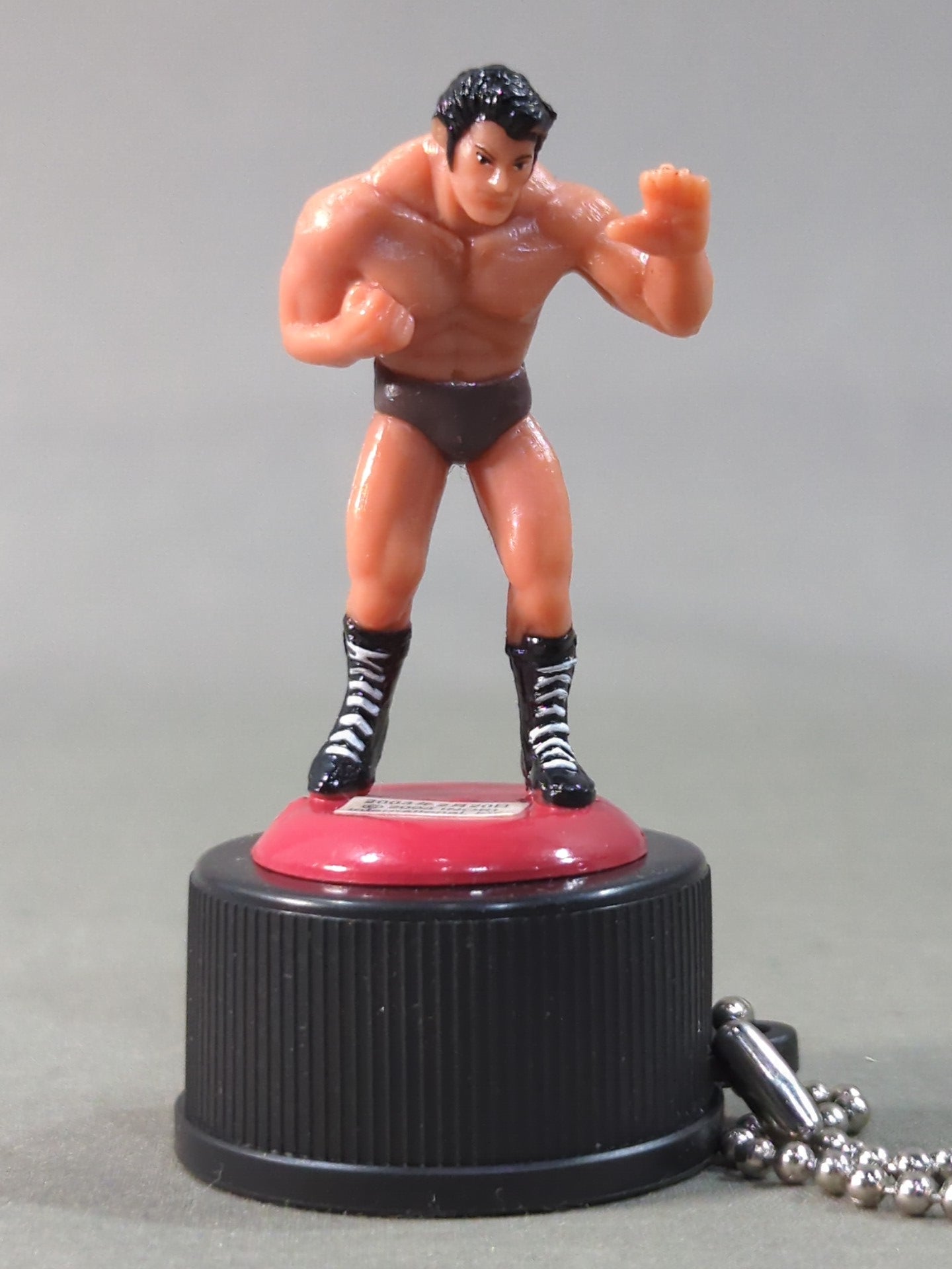アントニオ猪木 ボトルキャップフィギュアキーホルダー