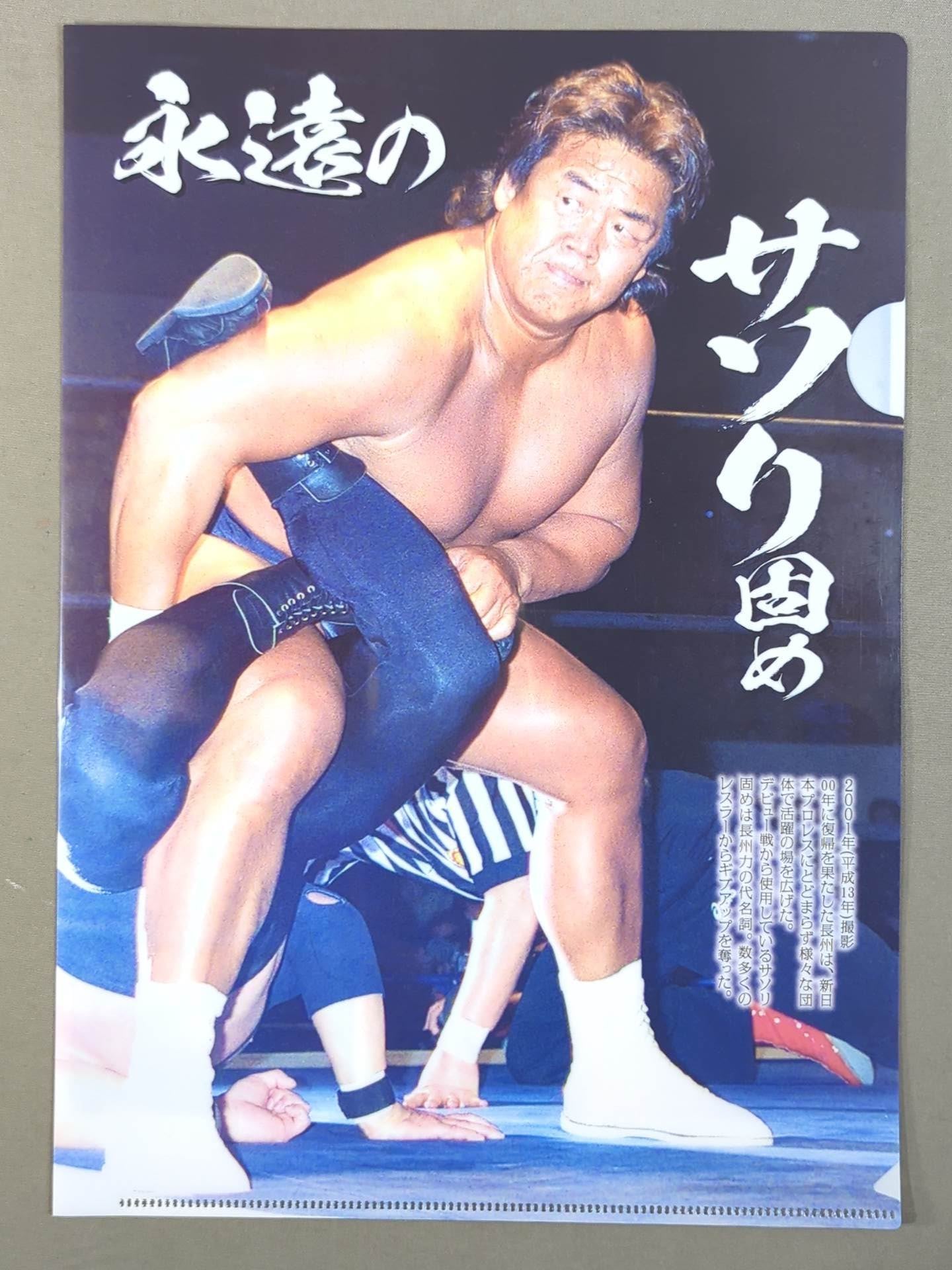 長州力 クリアファイルセット