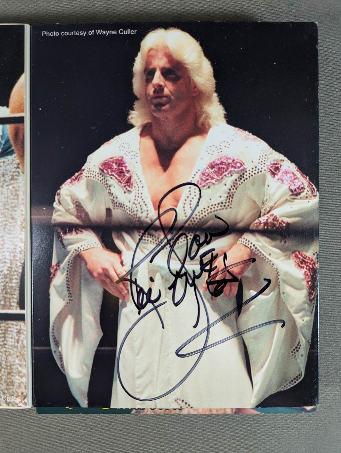 ★リック・フレアー直筆サイン入り!!★ DIAMONDS ARE FOREVER The Ric Flair Interview
