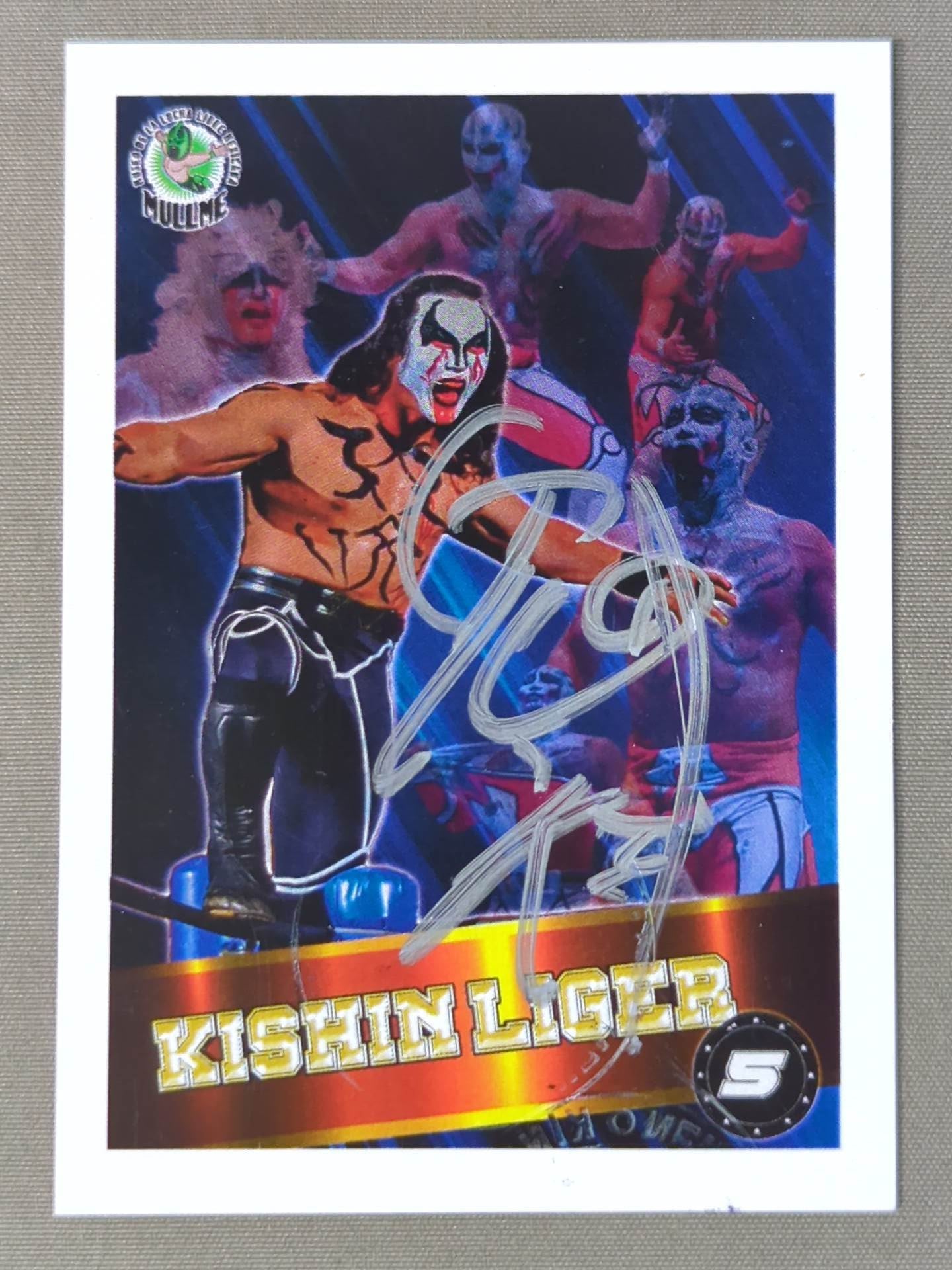 Onijin Liger Private Autographed Card
