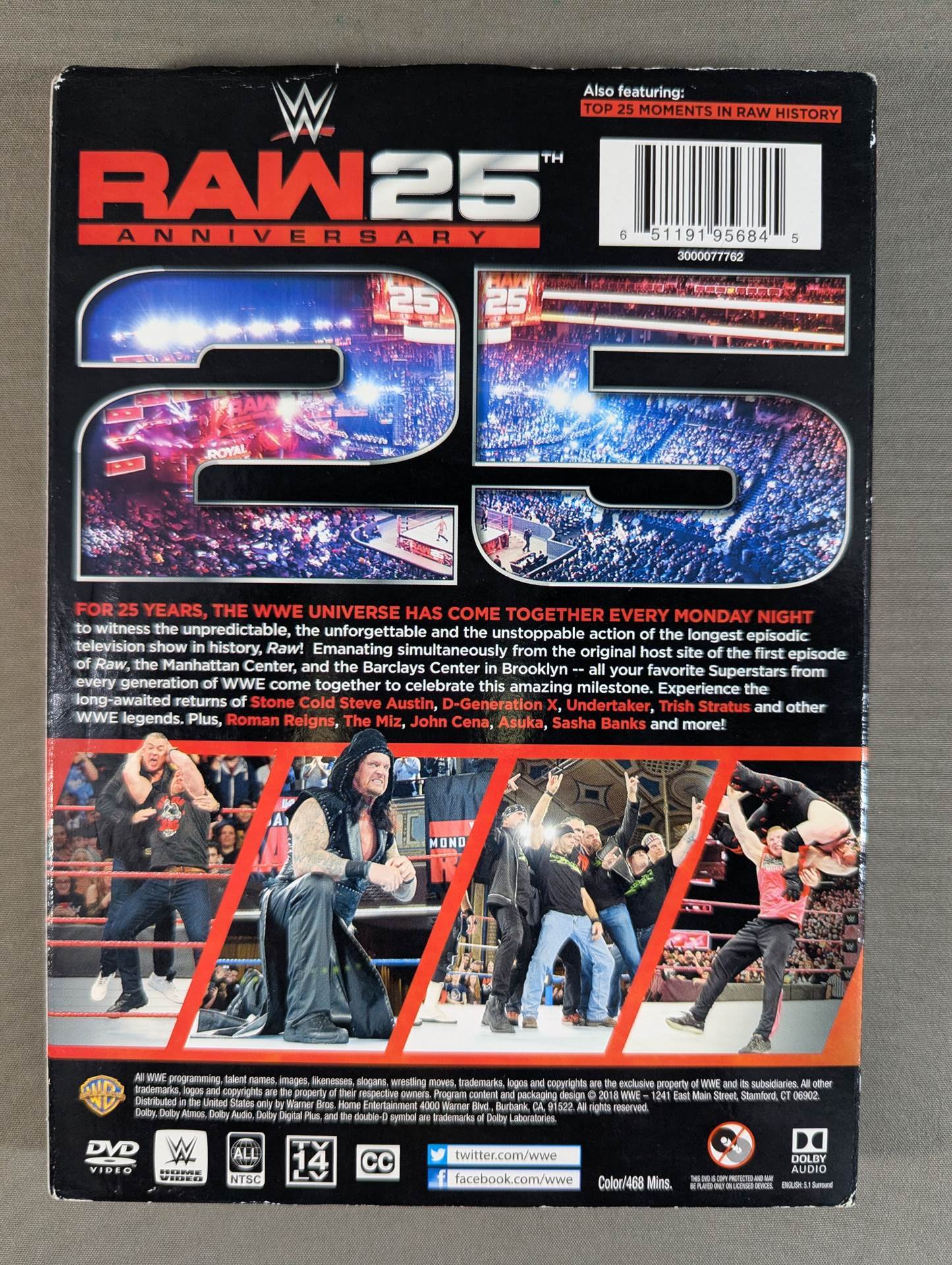RAW 25th ANNIVERSARY