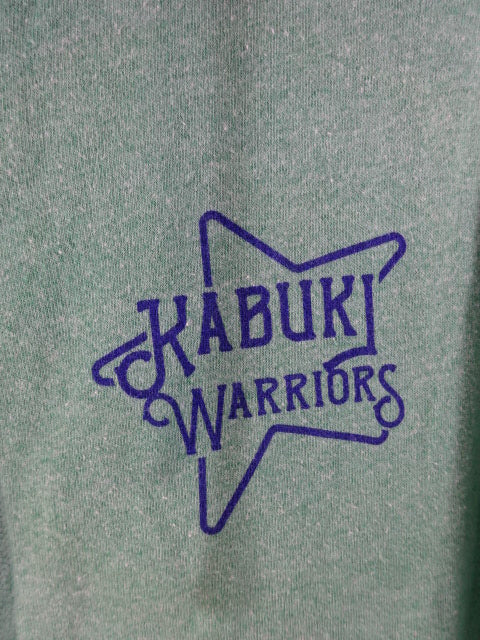 カブキ・ウォリアーズ(アスカ＆カイリ・セイン) ジップパーカー①(WWE(2017) / ライトグリーン)