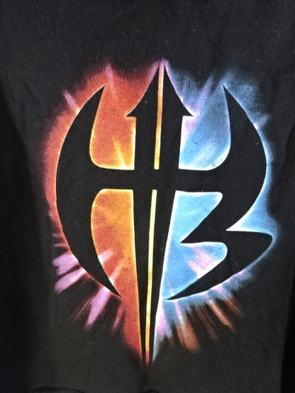 ハーディー・ボーイズ プルオーバーパーカー①(WWE(2007) / ブラック)