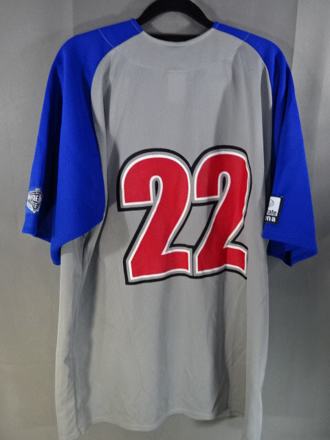 WRESTLEMANIA 22 ベースボールシャツ(WWE(2004) / グレー)