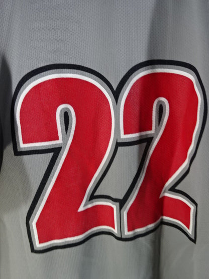 WRESTLEMANIA 22 ベースボールシャツ(WWE(2004) / グレー)