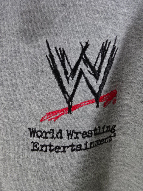 WWE ロゴ プルオーバーパーカー①(WWE(2000s) / グレー)